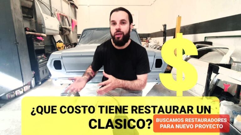 Costo de restaurar un coche: guía completa