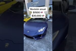 El costo de un Lamborghini en Estados Unidos