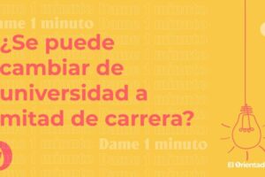 La decisión de cambiar de universidad sin cambiar de carrera: ¿es posible?