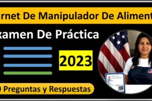 Normativa de la tarjeta de manipulación de alimentos en California