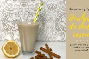 Receta fácil de horchata casera