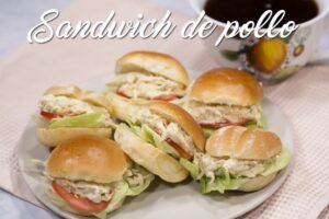 Delicioso sandwich de pollo: una receta fácil y rápida