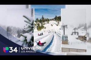 Destinos de Nieve en California: Lugares Imperdibles