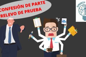 La importancia de la confesión de parte en el relevo de pruebas