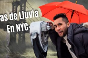 Actividades bajo la lluvia en Nueva York