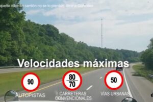 Velocidad máxima en carretera convencional: ¿sin arcén?