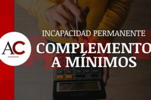 Complemento a mínimos para pensiones por incapacidad permanente total