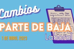 Cambios en las bajas laborales para el 2023