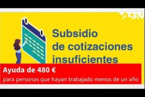 Subsidio SEPE 2023: Ayuda de 480 euros al mes