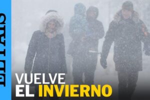 Patrón de precipitaciones: lluvia y nieve en España