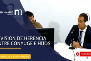 Reparto de herencia entre cónyuge e hijos en España sin testamento