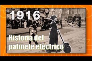 La historia del patinete eléctrico: su invención y evolución