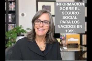 Edad de jubilación según año de nacimiento 1959